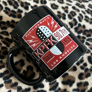 KPFK PACIFICA RADIO FM Coffee Mug Progressive Independent Los Angeles California